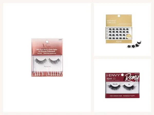 Lashes: iEnvy Airy Mink 100% Real Mink in Petite Styles VAM04 mink lashes, Vluxe Extended Core Luxe Clusters VE20 lash clusters and I Envy Remy 3D KREI05 lashes